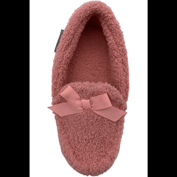 Kathy Ireland Women's Daffodil Driving Moccasin Slipper Light Pink - - Picture 3 of 3